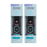 Botella de HASK Argan Repairing con aceite ligero para brillo