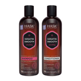 HASK Keratin Suavizante Champú Botella para cabello suave y brillante