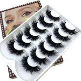 HBZGTLAD SR-1: pestanas visón falso 3D con volumen para un look intenso.