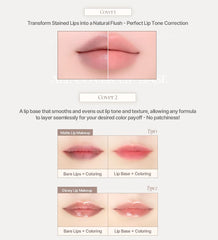 Heart Percent base labial Vanilla Beige cobertura fina para tono uniforme