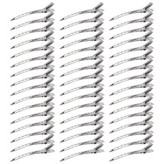 Hedume clips de pico de pato pack 200, ideales para uso diario y salón.
