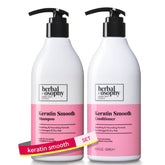 Herbalosophy Keratin Champú nutritivo para suavidad y brillo del cabello
