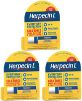 Protector labial Herpecin-L con SPF 30 protege labios sensibles diariamente.