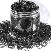 Banditas Hicarer pelo mini negro en caja, fácil almacenamiento y uso diario.
