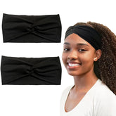 Diadema turbante Hjiaruiky con nudo elegante para uso diario.