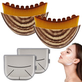 Holifada cepillo linfático contorno rostro para definir mandíbula y reducir hinchazón.
