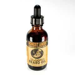 Honest Amish Aceite Barba Clásico: etiqueta natural que inspira confianza