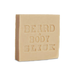 Honest Amish Jabón Slick para barba y cuerpo en bote, limpieza suave para piel y vello.