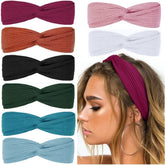 Huachi Bandas cabello torcido, ajuste cómodo y antideslizante para uso diario.