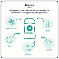 Aroma natural Patchouli Copal de HUMBLE BRANDS para momentos de calma.