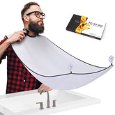 HUPBIPY delantal para barba recoge pelos, manteniendo el lavabo limpio y ordenado.