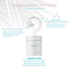 Hygieia Crepey Skin: aceites naturales para nutrición y cuidado de la piel.