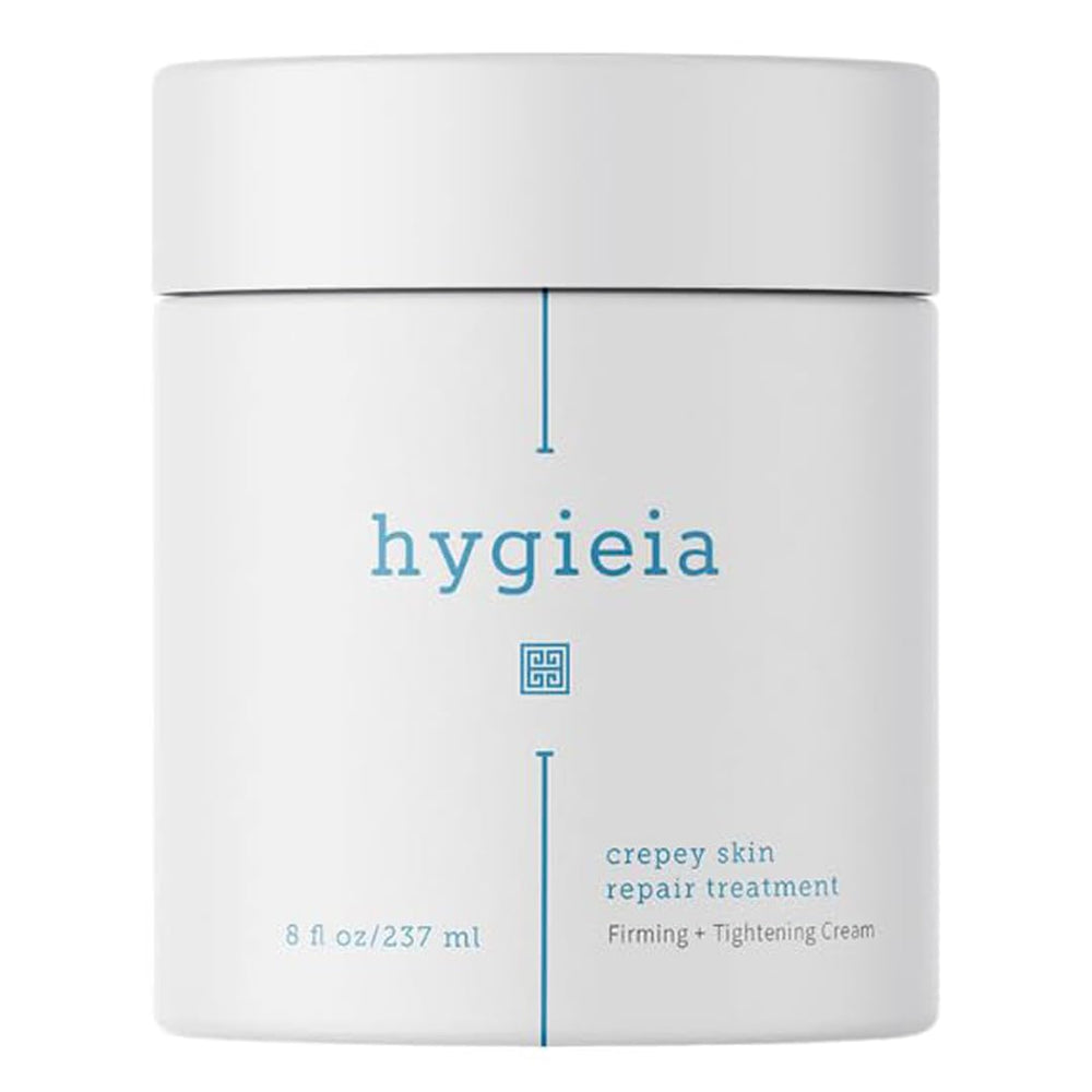 Hygieia Crepey Skin: bote 8oz, hidratación duradera para la piel.