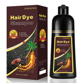 iemokoda light brown hair dye shampoo bottle showing at-home gray coverage option