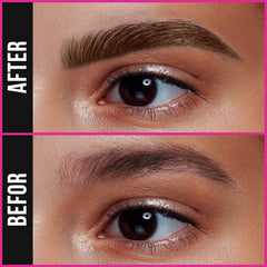 iMethod cejas dibujo pelo natural con punta cepillo precisa.