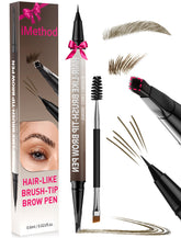 iMethod lapiz ceja punta pelo: acabado realista y duradero para cejas definidas.
