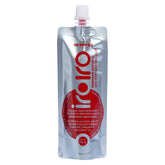 IROIRO dark red 4oz pouch highlights vegan semi-permanent color and eco packaging.