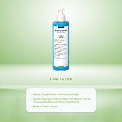 IsisPharma Teen Derm Gel Sensitive, frasco de 250 ml, ideal para cuidado cotidiano