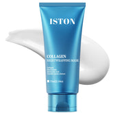 ISTON Mascarilla nocturna de colágeno en envase elegante para cuidado facial