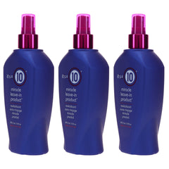 Its a 10 Haircare Miracle Leave-In, textura cremosa para desenredar y brillo.