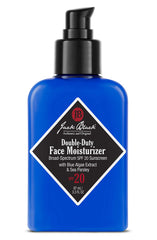 Jack Black crema facial doble uso SPF 20 para protección diaria e hidratación duradera