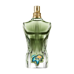 Jean Paul Gaultier Le Beau Paradise Garden, frasco elegante para uso diario y duración prolongada.