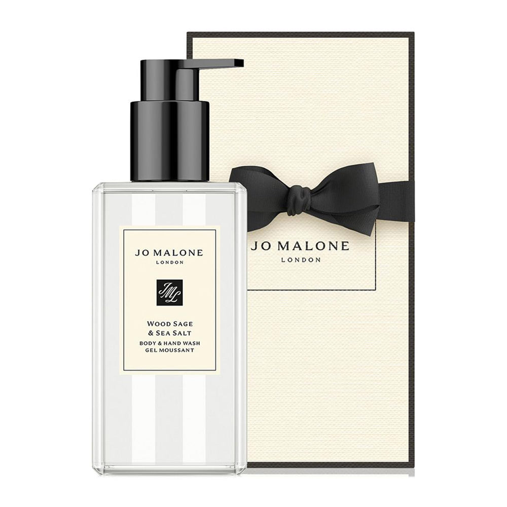 Jo Malone Wood Sage & Sea Salt gel corporal para ducha limpia y fragante.