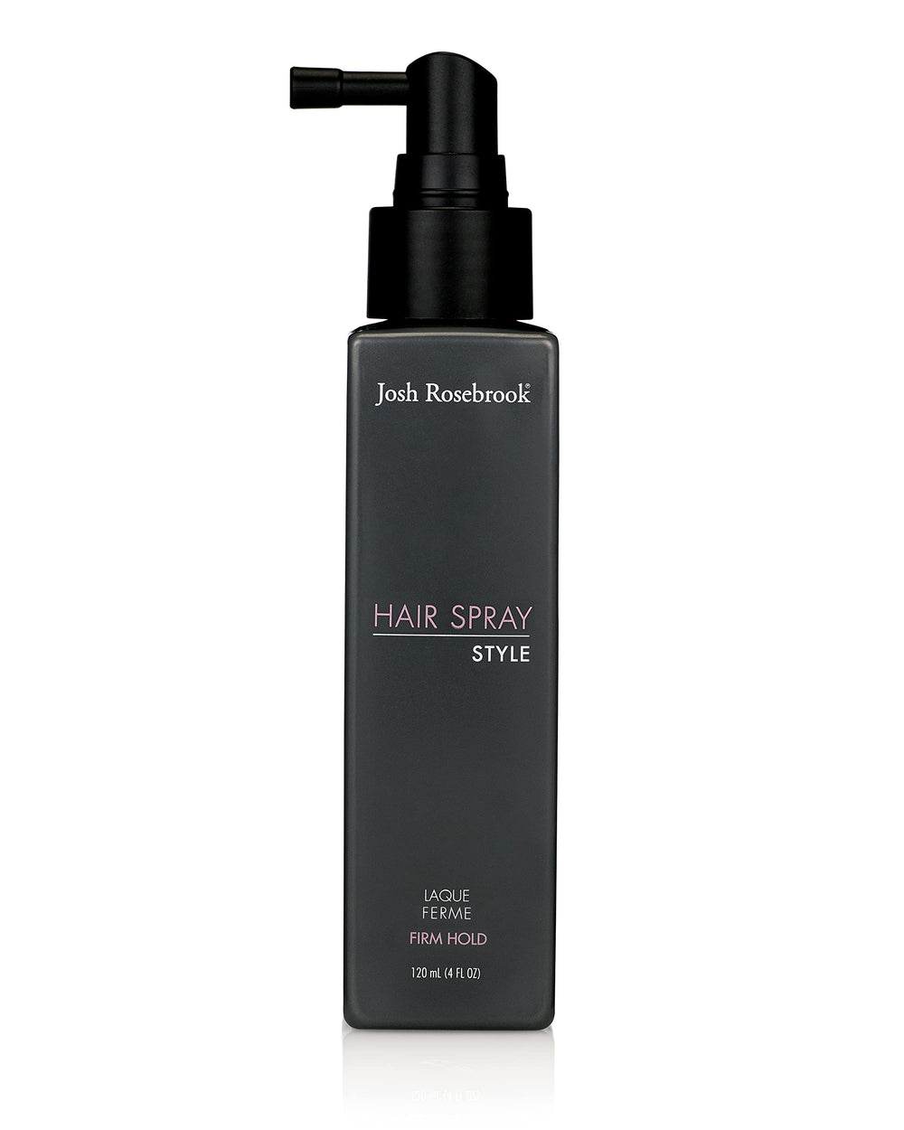 Josh Rosebrook Spray Fijador: botella con fijación firme sin rigidez.