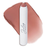 Bálsamo labial Julep en tono malva antiguo para color duradero.