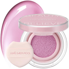 JUNG SAEM MOOL Artist Cushion Blush Rosa Burbujeante en envase compacto para retoques suaves