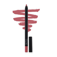 Delineador labial K7L Buff muestra color intenso para un look definido.