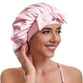 KAAHYNNO bonete de seda satín para dormir protege el cabello durante la noche