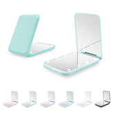 Kakuje Espejo de bolso con luz, 1x/3x, para retoques precisos.