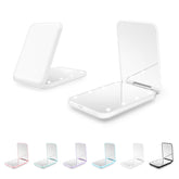 Kakuje espejo compacto con luz LED para retoques en cualquier lugar.