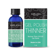 Karlash diluyente de esmalte gel para revitalizar la botella y lograr acabado suave