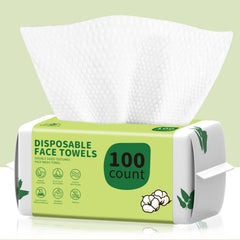 KeeiZoes toallas faciales desechables 100 uds suaves y absorbentes para piel sensible