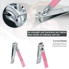 Tijeras Keiby Citom rosa; diseño ergonómico para manejo cómodo.