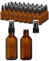 Bouteilles KEYWING en verre ambré 2oz protégeant les huiles essentielles des rayons ultraviolets.