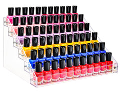Kingtaily organizador acrílico, 6 niveles, fácil visualización de esmaltes