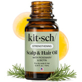 Kitsch Aceite Romero Cabello Prelavado Frasco para cuidado diario del cuero cabelludo