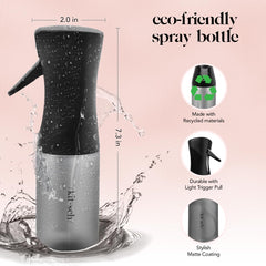 Kitsch niebla ultrafina de agua para refrescar cabello