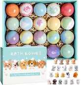 Kottke bombas de baño para niños con sorpresa de cachorrito dentro, ideal para juego.