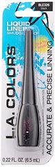 Delineador líquido L.A. COLORS, aplicación precisa para cat-eye.