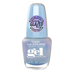 Esmalte L.A. COLORS con brillo deslumbrante y acabado gel duradero para uñas.