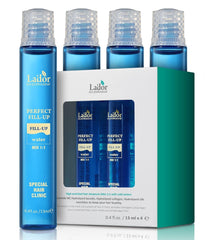 La DOR Perfect Hair Fill-Up con ampollas 4x para tratamiento intensivo del cabello.