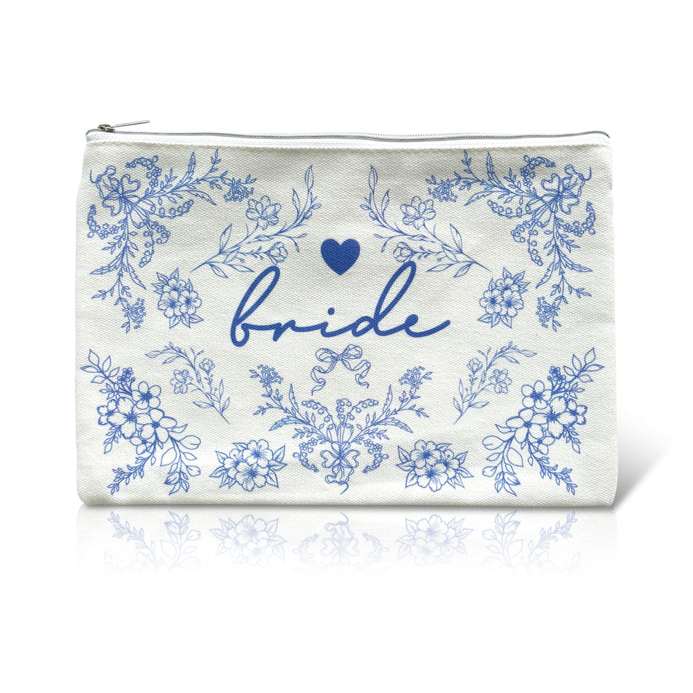 bolso LADY&HOME para novia, vista frontal, elegante accesorio para la boda.