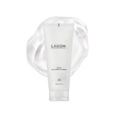 LAGOM Cellup, botella transparente, muestra limpieza suave para la rutina matutina