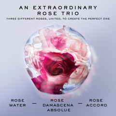 Lancôme La Vie Est Belle Rose Extraordinaire, rosa damascena, toque lujoso y envolvente.