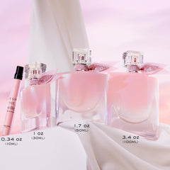 Lancôme La Vie Est Belle Vanilla Nude frasco-vidrio: acabado transparente y luminoso