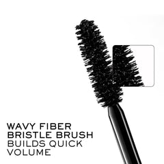 Lancôme Monsieur Big Mascara: pigmento negro intenso para pestañas definidas.